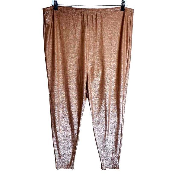 SKIMS Pants - SKIMS Shimmer Leggings Pants Sienna Womens 4X